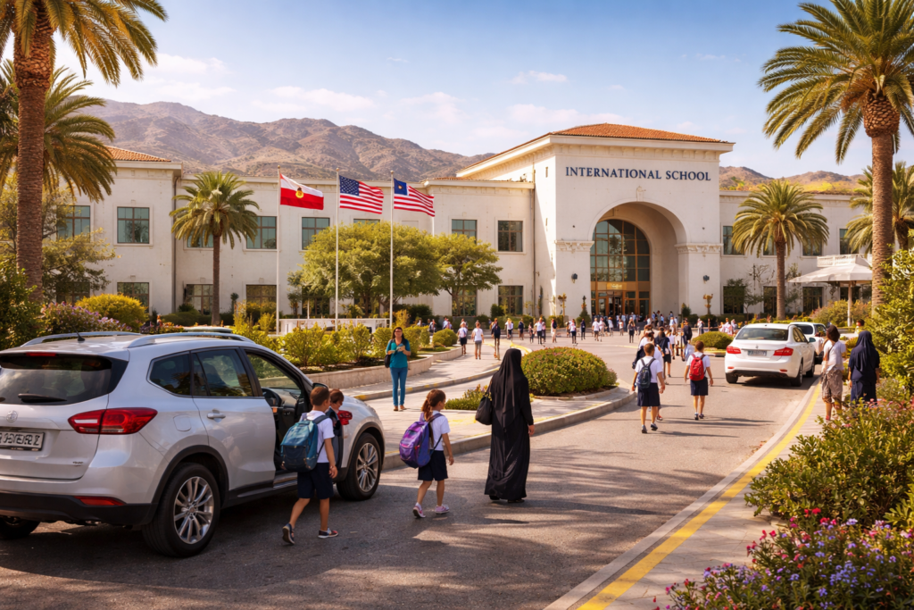 International school campus in Muscat
