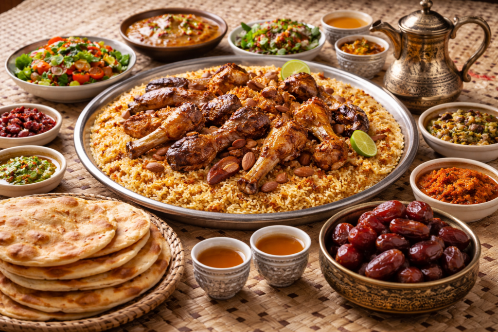 Traditional Omani food Salalah
