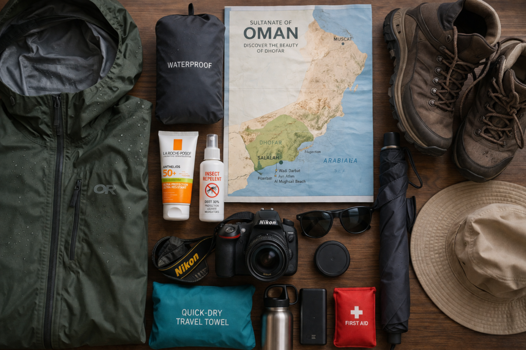 Khareef packing essentials